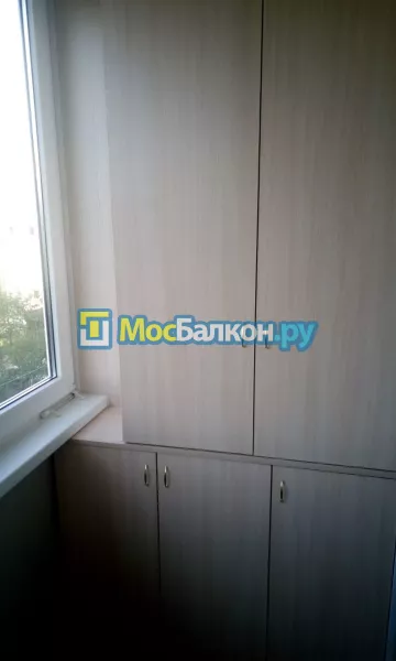 Шкаф на балкон купить в Реутове на заказ недорого от МосБалкон