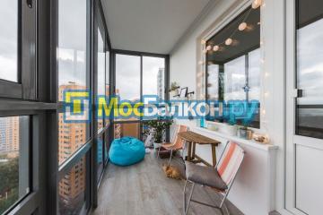 ОСТЕКЛЕНИЕ ОТДЕЛКА  УТЕПЛЕНИЕ БАЛКОНОВ В ЖК ГОСУДАРЕВ ДОМ