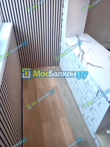 Объединение балкона и лоджии с комнатой в  Реутове