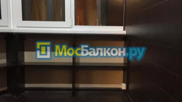 Шкаф на балкон купить в Реутове на заказ недорого от МосБалкон