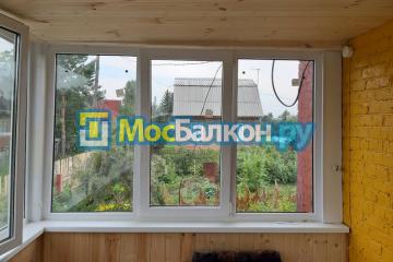 Окна однокамерные для дачи угловые