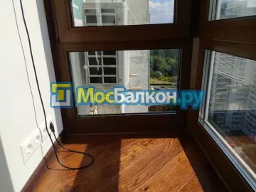Панорамное остекление заказать под ключ по выгодной цене в Реутове от компании МосБалкон