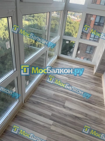 Панорамное остекление заказать под ключ по выгодной цене в Реутове от компании МосБалкон
