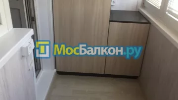 Шкаф на балкон купить в Реутове на заказ недорого от МосБалкон