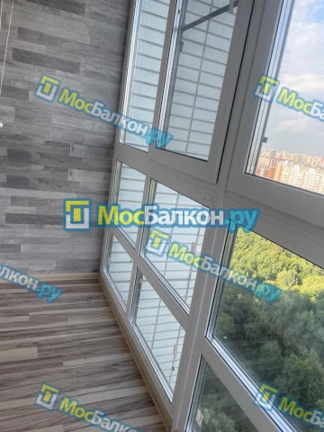 Панорамное остекление заказать под ключ по выгодной цене в Реутове от компании МосБалкон