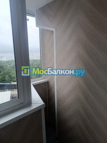 Отделка пвх панелями лоджия сапожок