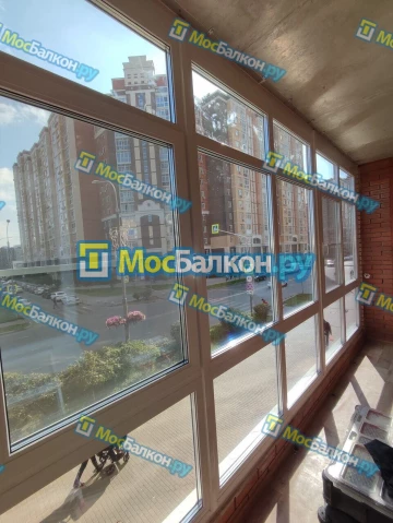 Панорамное остекление заказать под ключ по выгодной цене в Реутове от компании МосБалкон