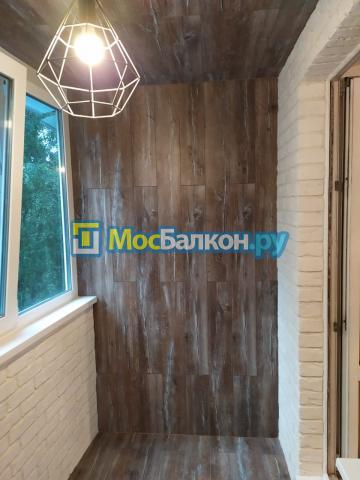 Комплексная и комбинированная обшивка балкона