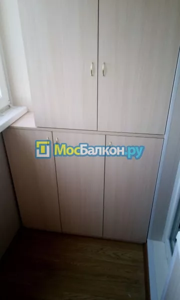 Шкаф на балкон купить в Реутове на заказ недорого от МосБалкон