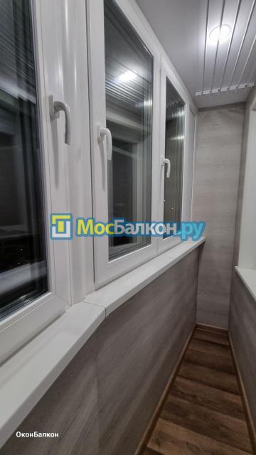 Ремонт и отделка балкона в доме п44
