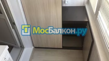 Шкаф на балкон купить в Реутове на заказ недорого от МосБалкон