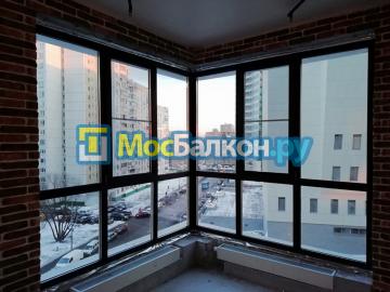 ОСТЕКЛЕНИЕ УТЕПЛЕНИЕ И ОТДЕЛКА БАЛКОНОВ В ЖК НОВО МОЛОКОВО