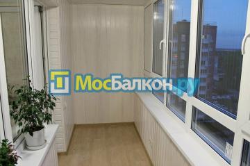ОСТЕКЛЕНИЕ И ОТДЕЛКА балконов и лоджий В  БУТОВО ПАРК 2 Б