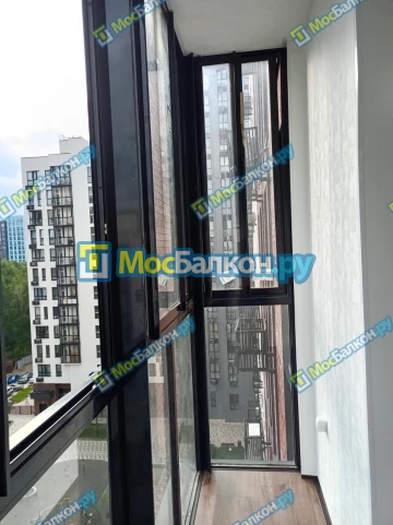 Панорамное остекление заказать под ключ по выгодной цене в Реутове от компании МосБалкон