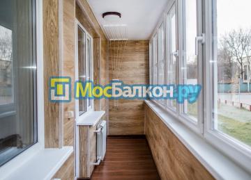 ОСТЕКЛЕНИЕ  ОТДЕЛКА И УТЕПЛЕНИЕ БАЛКОНОВ В ВЫХИНО