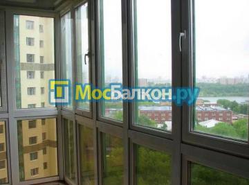 Остекление и отделка балкона в Мытищах