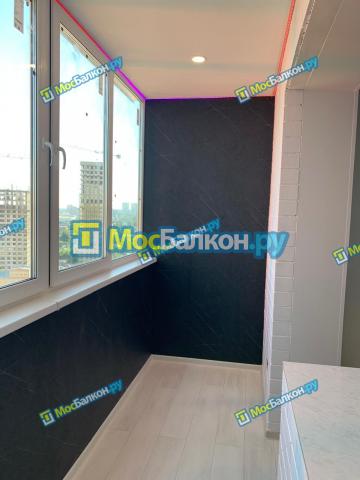 совмещение балкона с комнатой дизайн