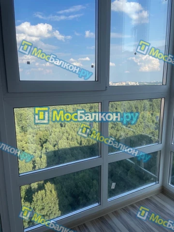 Панорамное остекление заказать под ключ по выгодной цене в Реутове от компании МосБалкон