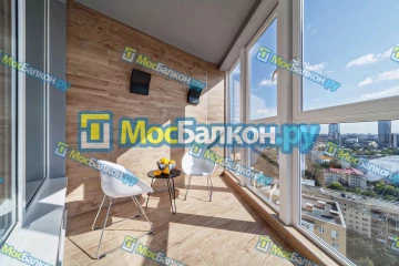 Панорамное остекление заказать под ключ по выгодной цене в Реутове от компании МосБалкон