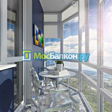 Остекление и отделка балконов в ЖК Эко Бунино