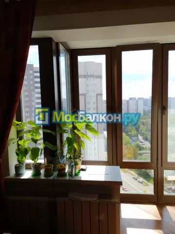 Панорамное остекление заказать под ключ по выгодной цене в Реутове от компании МосБалкон