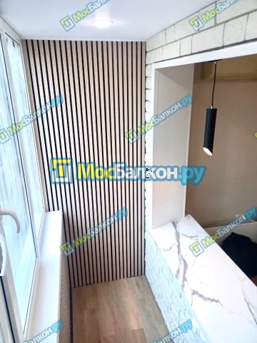 Объединение балкона и лоджии с комнатой в  Реутове