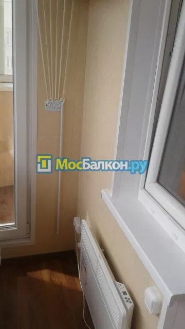 Отделка балкона и лоджии пластиковыми ПВХ панелями в Реутове от компании МосБалкон