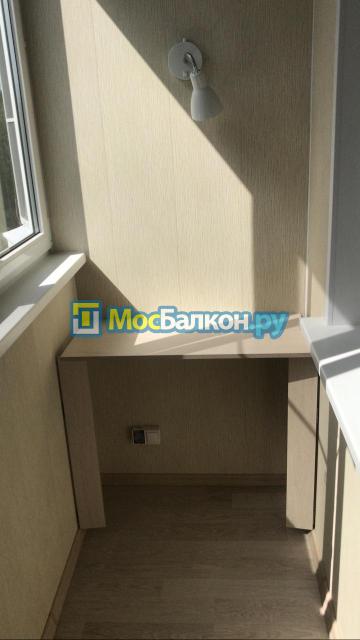 Изготовление компьютерного столика на балконе