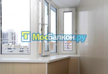 Остекление утепление и отделка балконов в новокосино