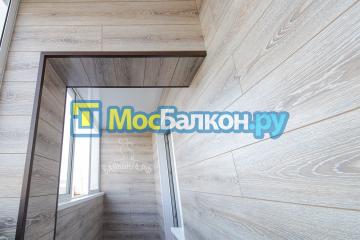 ОТДЕЛКА БАЛКОНОВ  И ЛОДЖИЙ ЛАМИНАТОМ
