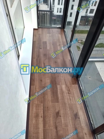 Панорамное остекление заказать под ключ по выгодной цене в Реутове от компании МосБалкон