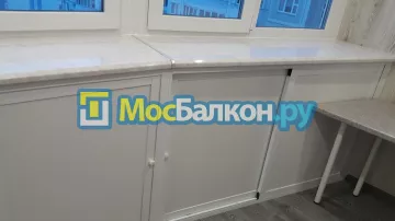 Шкаф на балкон купить в Реутове на заказ недорого от МосБалкон