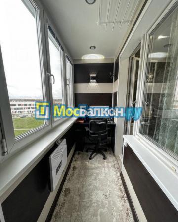 ОСТЕКЛЕНИЕ И ОТДЕЛКА балконов и лоджий В  БУТОВО ПАРК 2 Б