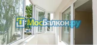 Остекление утепление и отделка балконов в городе Видном