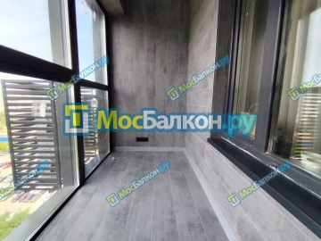 Панорамное остекление заказать под ключ по выгодной цене в Реутове от компании МосБалкон