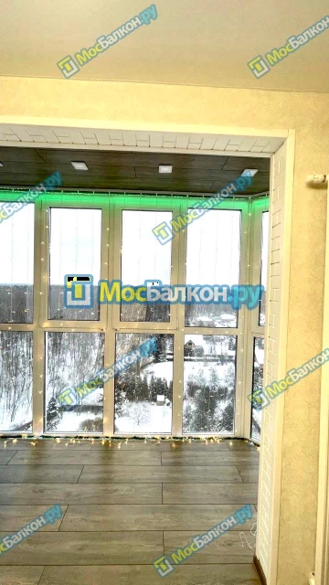 Панорамное остекление заказать под ключ по выгодной цене в Реутове от компании МосБалкон