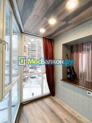 Остекление утепление и отделка балконов в городе Видном