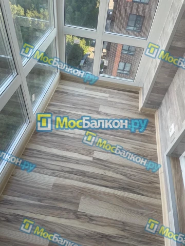 Панорамное остекление заказать под ключ по выгодной цене в Реутове от компании МосБалкон