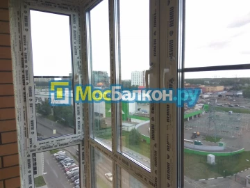 Панорамное остекление заказать под ключ по выгодной цене в Реутове от компании МосБалкон