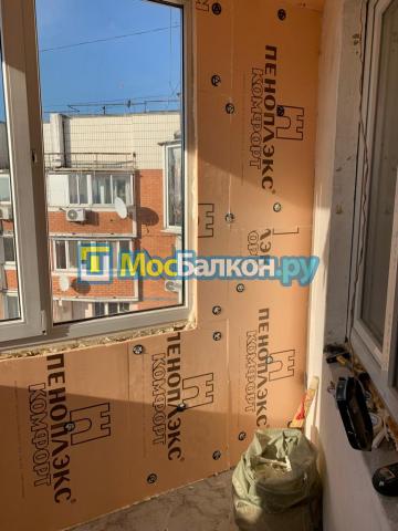 ОТДЕЛКА ЛОДЖИИ В ДОМЕ СЕРИИ П44 Т УТЮЖОК