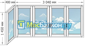 Заказать балкон в Реутове цена от 1320 руб | Остекление балконов и лоджий МосБалкон