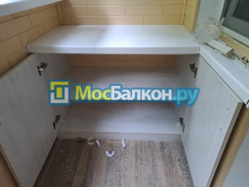 Шкаф на балкон купить в Реутове на заказ недорого от МосБалкон