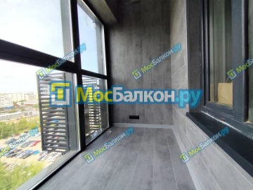 Панорамное остекление заказать под ключ по выгодной цене в Реутове от компании МосБалкон