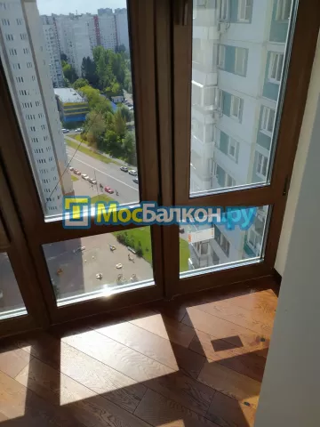 Панорамное остекление заказать под ключ по выгодной цене в Реутове от компании МосБалкон