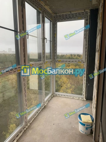 Панорамное остекление заказать под ключ по выгодной цене в Реутове от компании МосБалкон