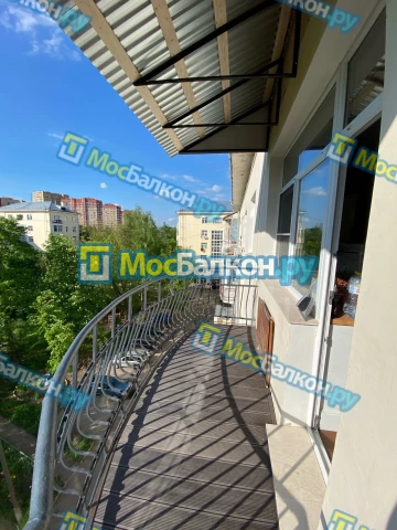 Крыша на балконе в Реутове монтаж и ремонт по выгодной цене от МосБалкон