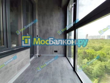 Панорамное остекление заказать под ключ по выгодной цене в Реутове от компании МосБалкон