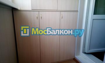 Встроенный шкаф на лоджии