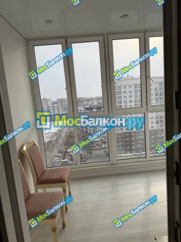 Панорамное остекление заказать под ключ по выгодной цене в Реутове от компании МосБалкон